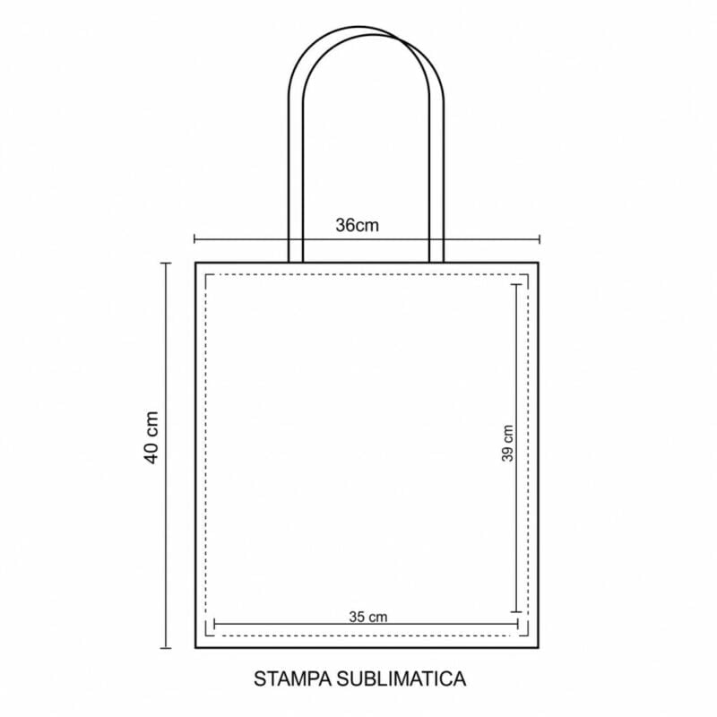 Shopper tnt sublimatico - immagine 2